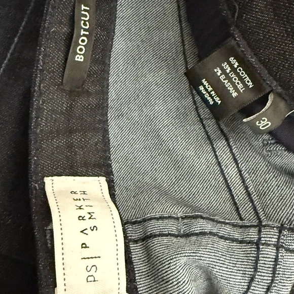 Parker Smith Becky Bootcut jeans in a classic dark wash Size 30 mid rise jeans - Picture 8 of 8